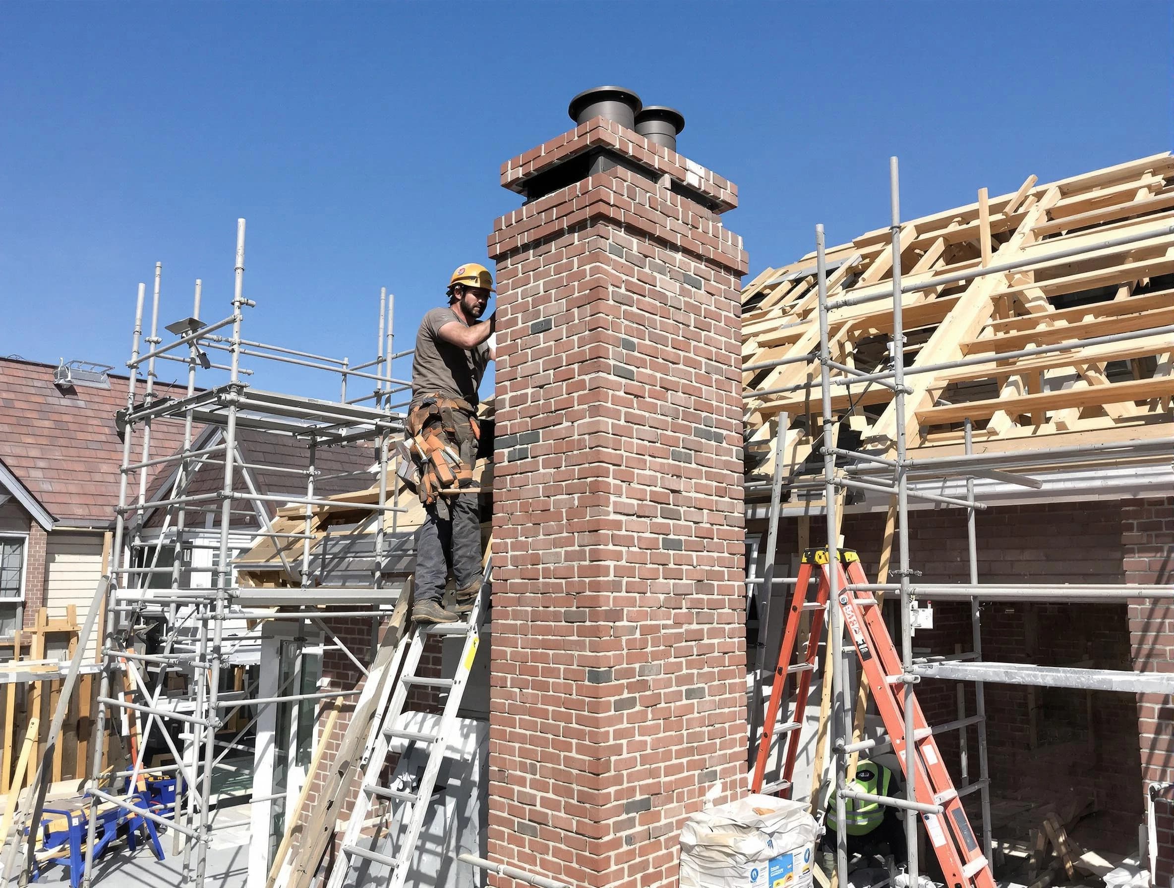 New chimney installation completed by Oak Hill Chimney Sweep in Oak Hill, TN