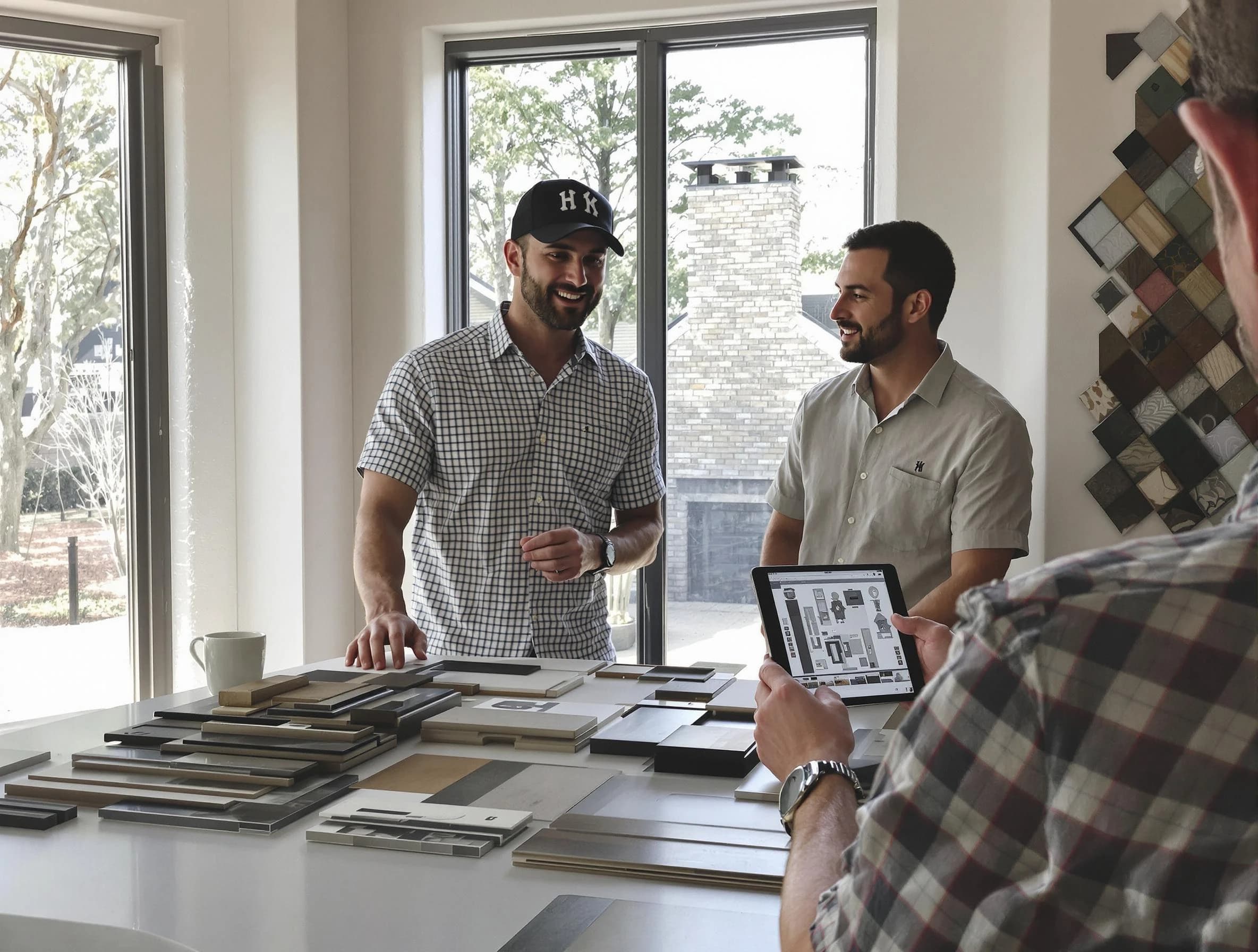 Oak Hill Chimney Sweep remodeling a chimney and fireplace in Oak Hill, TN