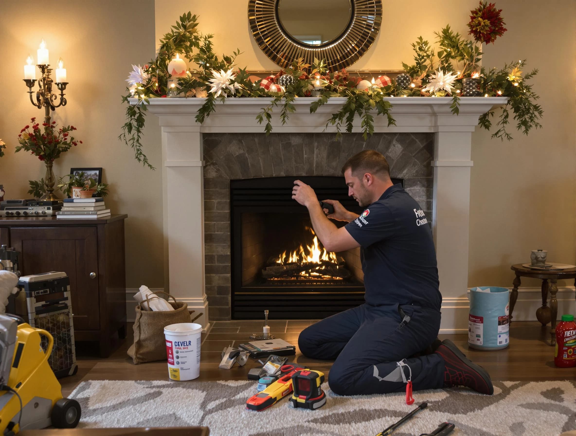 Oak Hill Chimney Sweep offering fireplace maintenance services in Oak Hill, TN