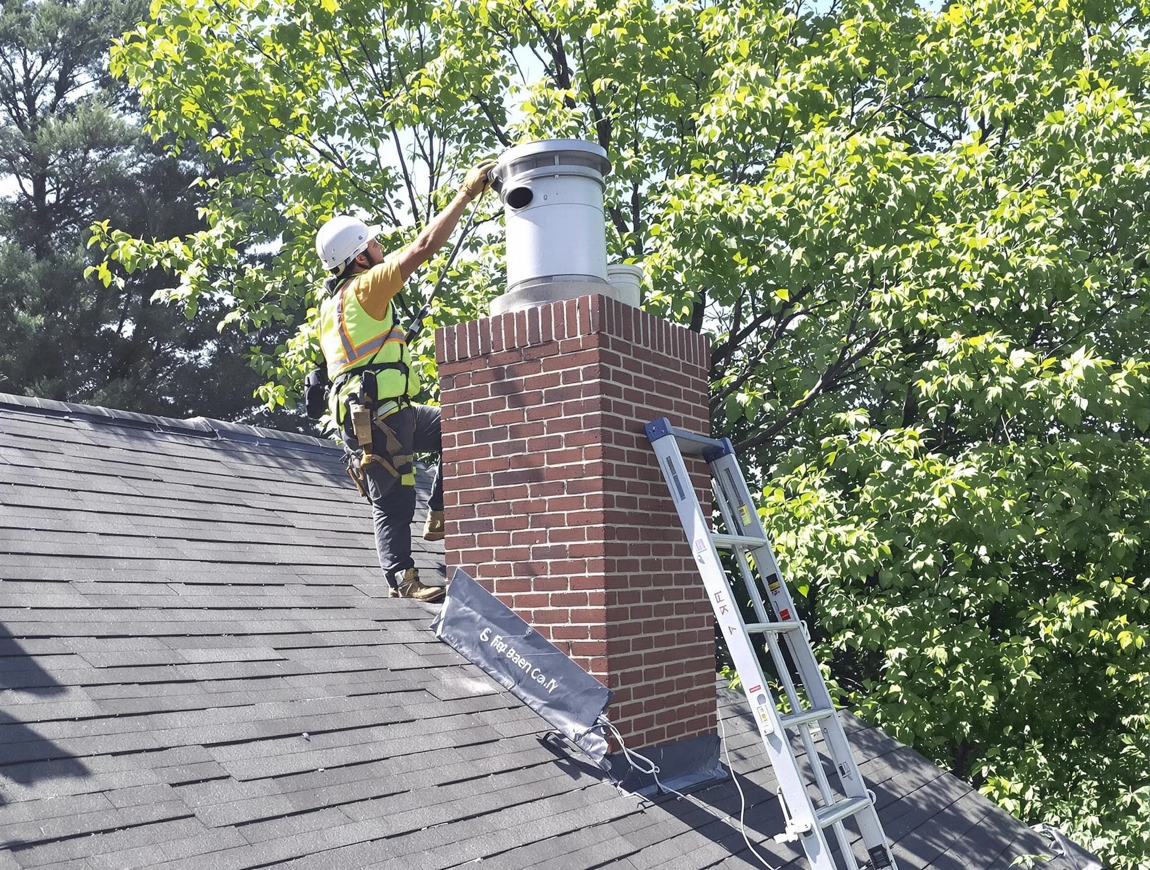 Chimney liner inspection by Oak Hill Chimney Sweep in Oak Hill, TN