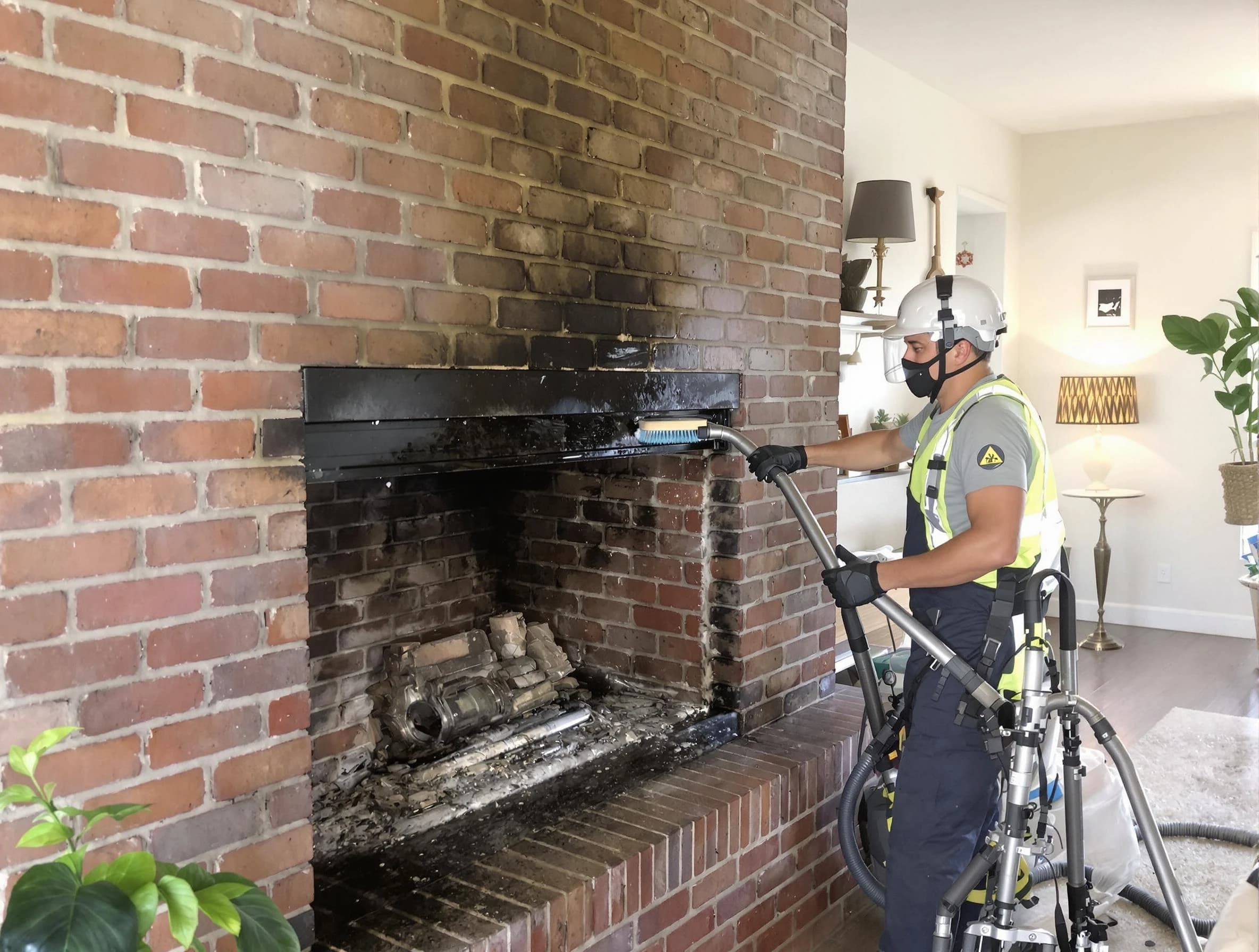 Oak Hill Chimney Sweep providing fireplace cleaning services in Oak Hill, TN