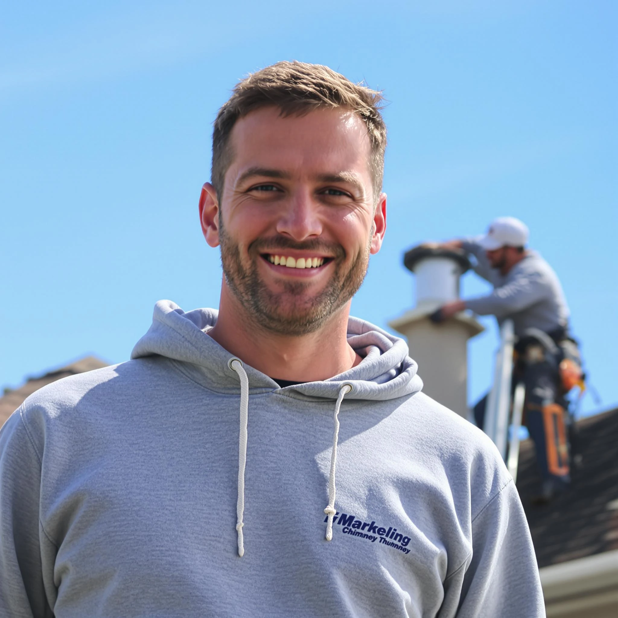 The Oak Hill Chimney Sweep team.