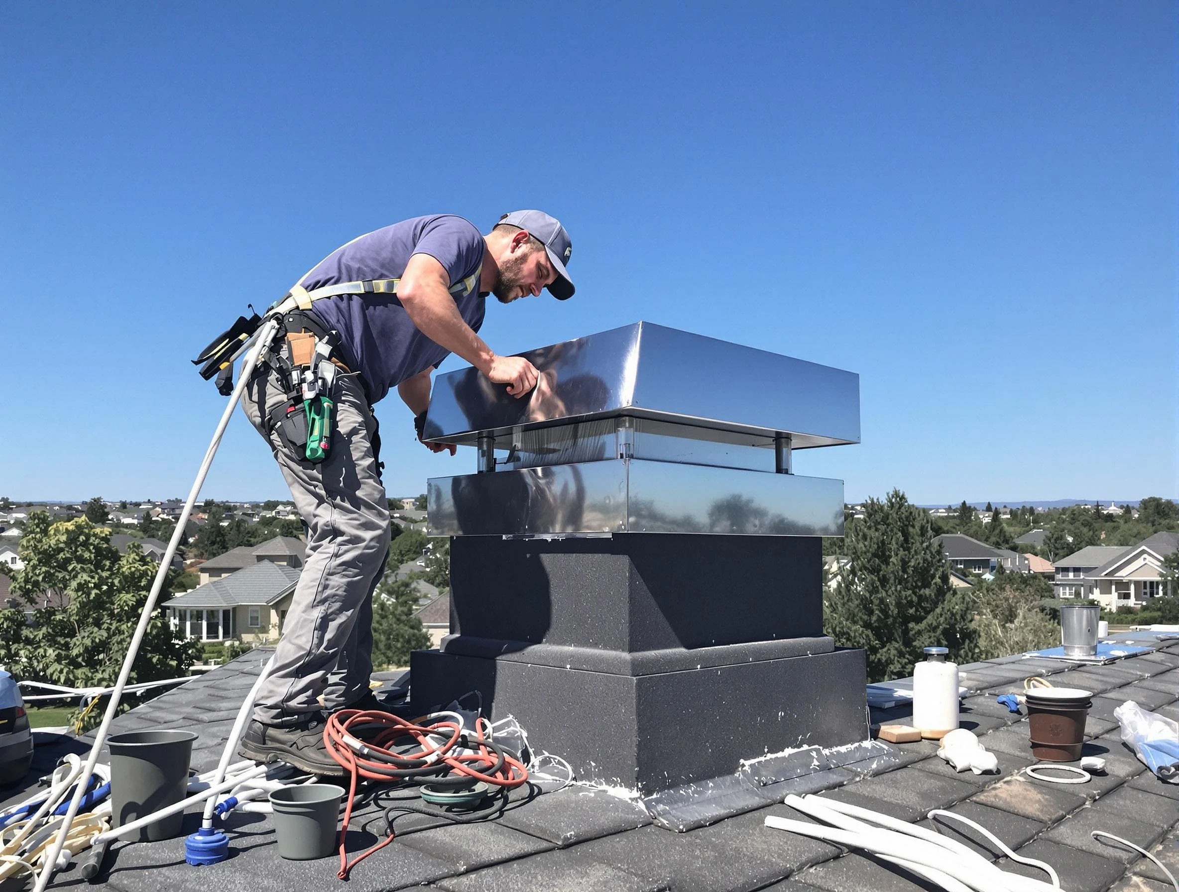 Chimney Cap Services in Oak Hill