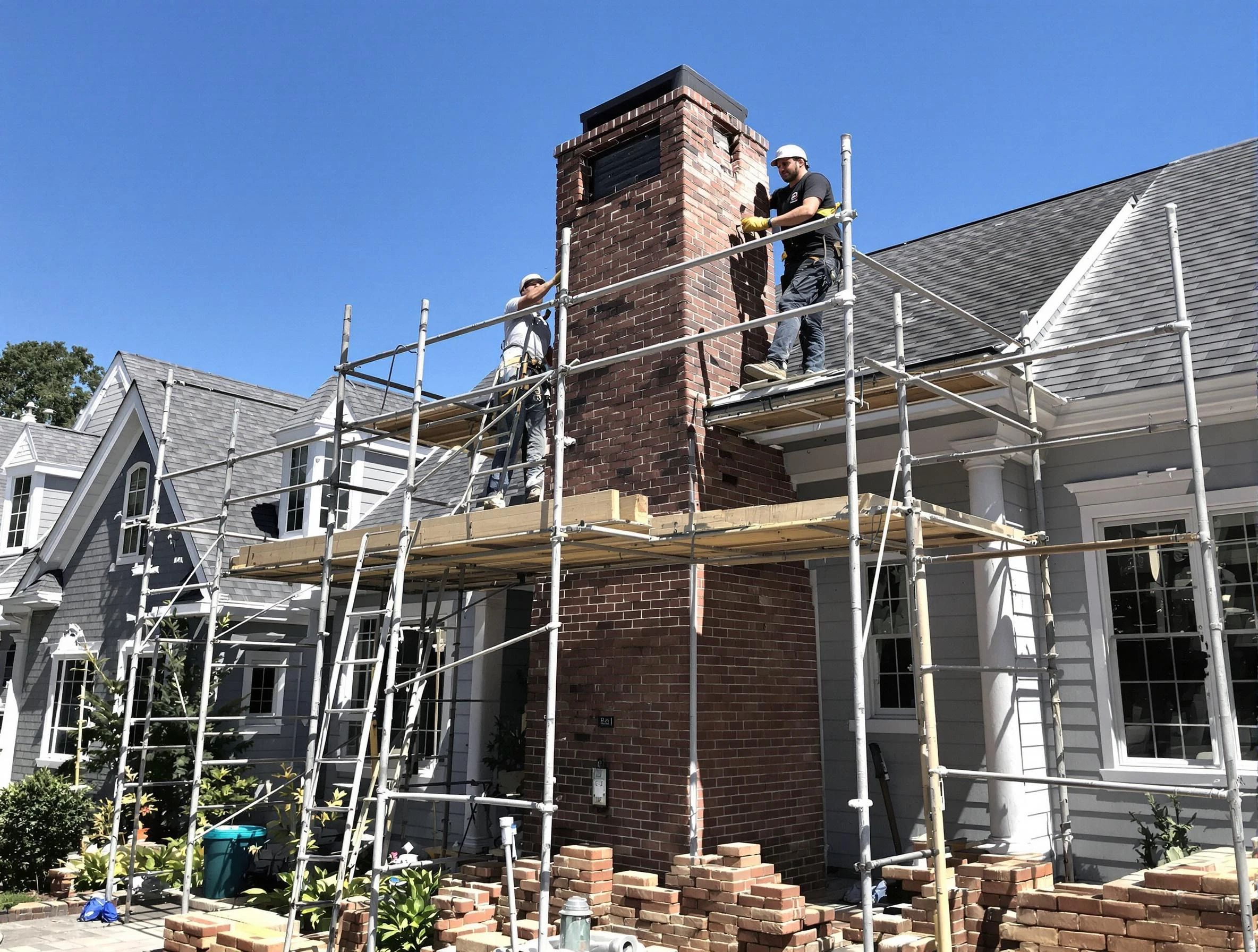 Chimney Rebuilding in Oak Hill
